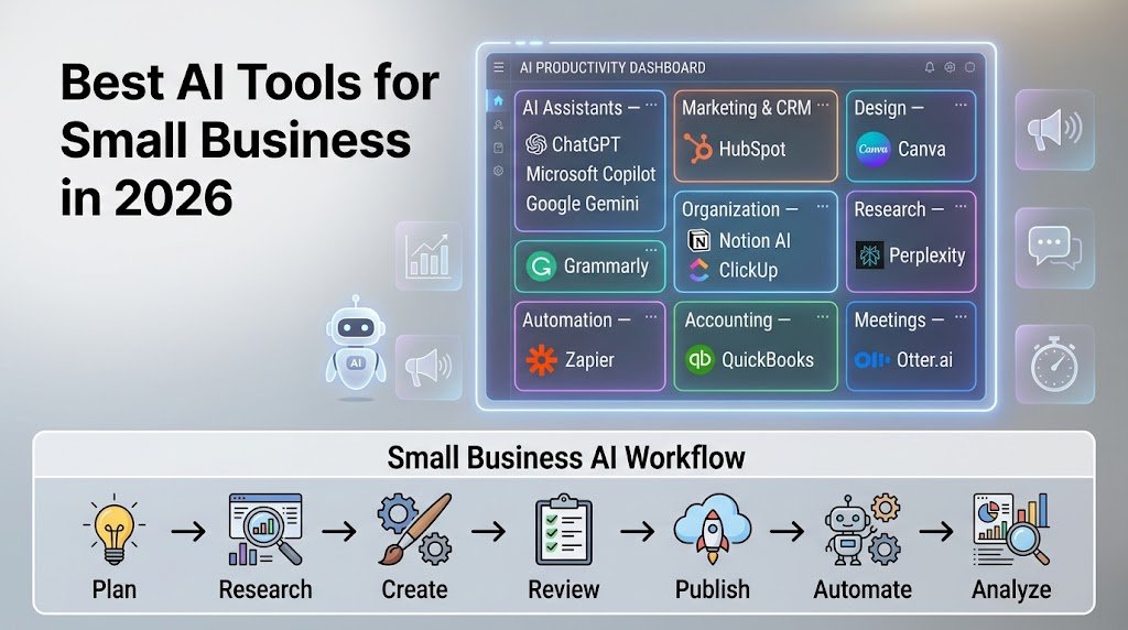Best AI Tools for Small Business in 2026