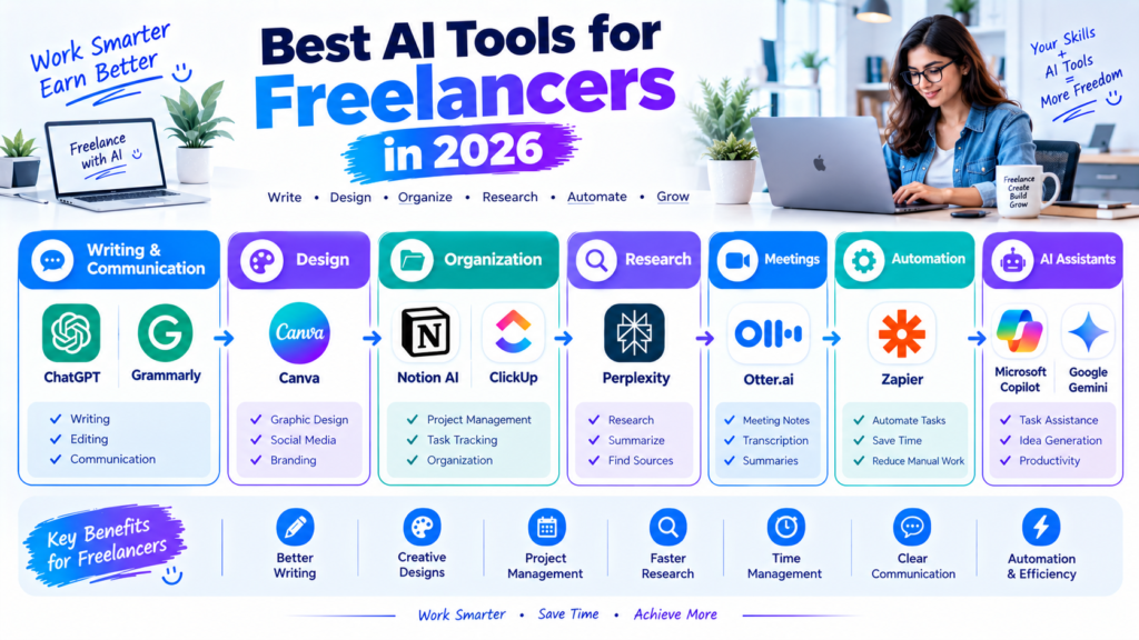 Best AI Tools for Freelancers in 2026